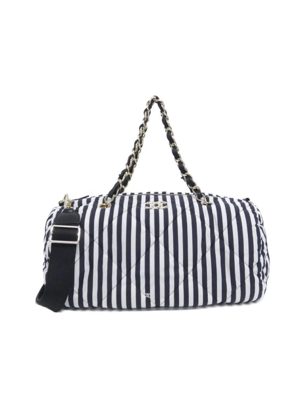Chanel Boston Bag Travel Bags Black